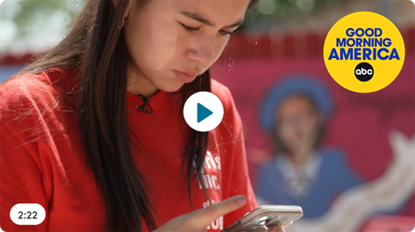 Video: Girls Inc and Learn to Live featured on GMA